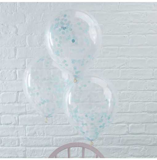 Pick and Mix - Balloons - Confetti - Blue