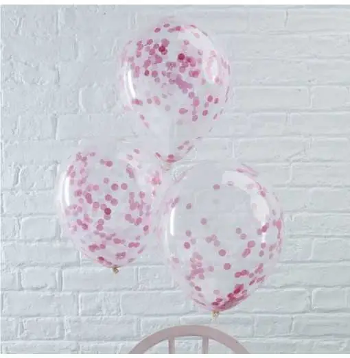 Pick and Mix - Balloons - Confetti - Pink