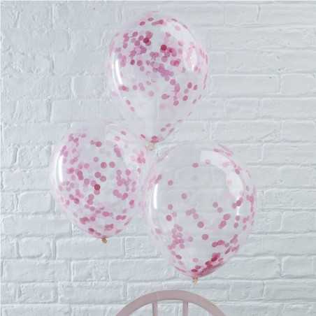 Pick and Mix - Balloons - Confetti - Pink - 1015
