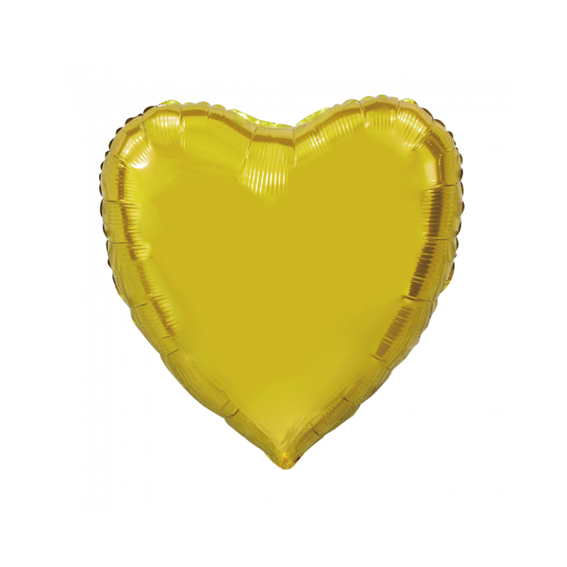 Giant Heart folie ballong Guld 92 cm