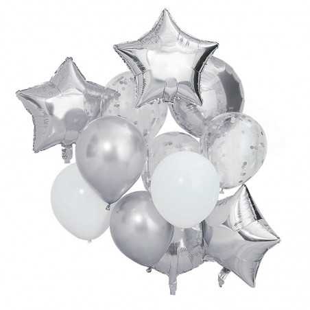 Mix it Up Additions - Balloons - Silver Bundle - 1024