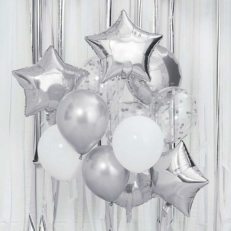 Mix it Up Additions - Balloons - Silver Bundle