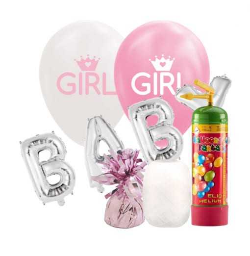 Babymix – flicka Helium och Ballonger