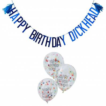 Happy Birthday Dickhead Party Kit - 1138