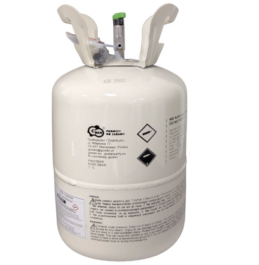 Heliumballonggas för 50 ballonger – 410 liter Heliumtub