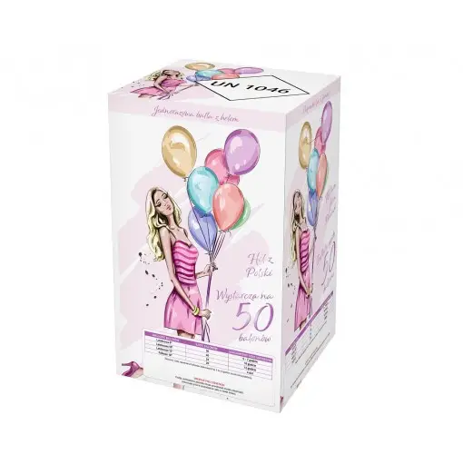 Heliumballonggas för 50 ballonger – 410 liter Heliumtub Heliumballonggas för 50 ballonger – 410 liter Heliumtub