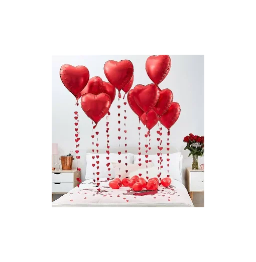 copy of Ballongmix – Blå/Vita ballonger Hjärtat Ballonger