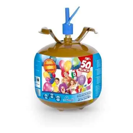 Helium ballongas för 50 ballonger - 414 liter mellan