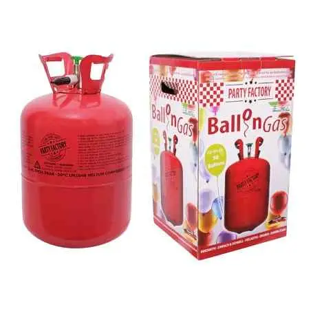 Helium ballongas för 50 ballonger - 410 liter - 563