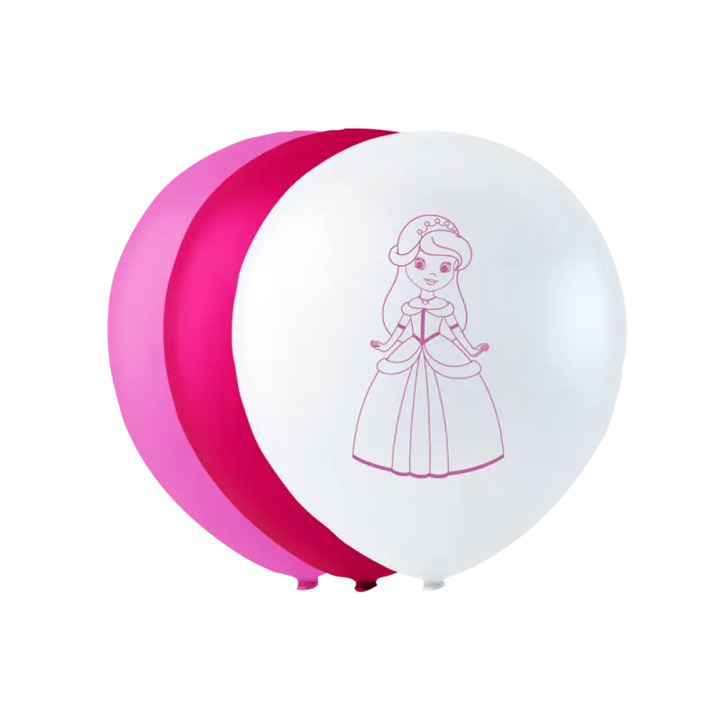 Prinsessballonger – 6 st.