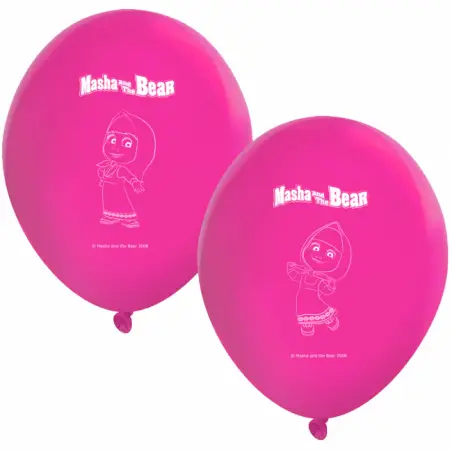 Masha och björnen-ballonger 11” - 738