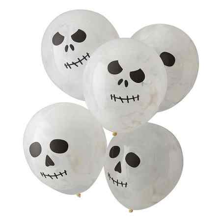 A Party Is Brewing - Skeleton Print Balloons - 908