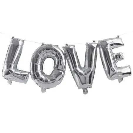 ”Love” – Bokstäver – Silver - 933