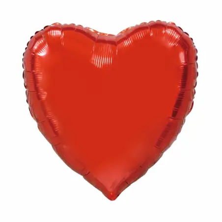 Giant Heart folie ballong Röd 92 cm - 98